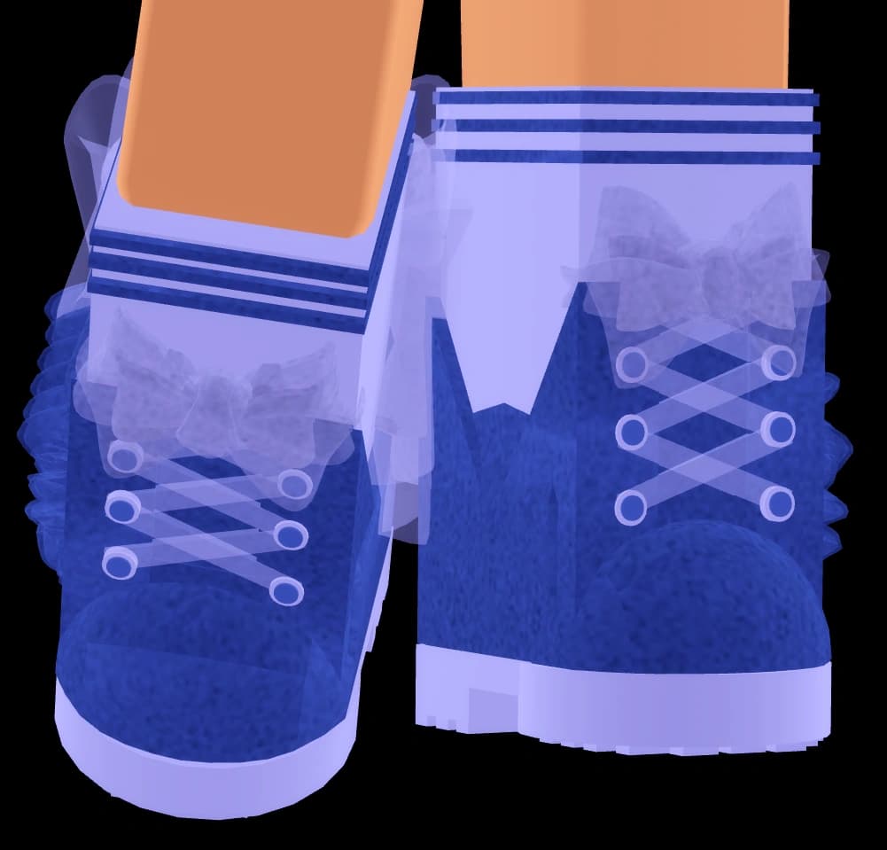 High School Lacey Boots & Socks